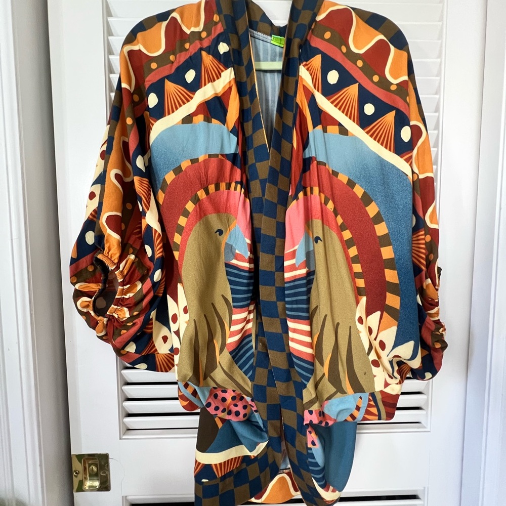 FARM Rio Colorful Patterned Top